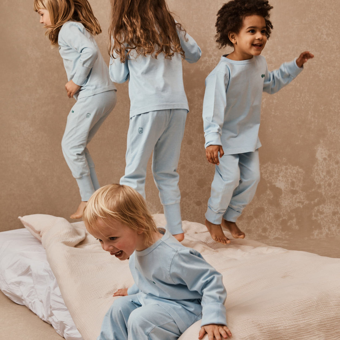 Imperfect organic cotton kids pajamas by Earthlings United